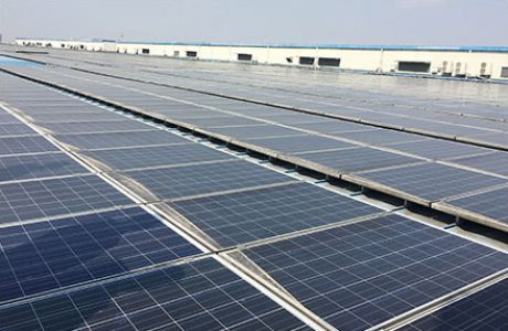 4MW Shanghai Fengxian Roof Distributed Power Station