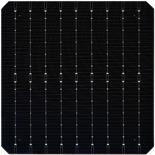 166mm P-Type Mono Bifacial Solar Cell